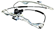 Front, Driver Side Power Window Regulator, With Motor