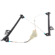 Front, Passenger Side Power Window Regulator, Without Motor