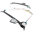 Front, Driver Side Power Window Regulator, Without Motor