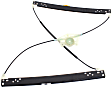 Front, Passenger Side Power Window Regulator, Without Motor
