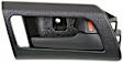 Rear, Passenger Side Black Interior Door Handle, Sedan