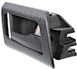 Rear, Passenger Side Black Interior Door Handle, Sedan