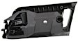 Rear, Passenger Side Black Interior Door Handle, Sedan