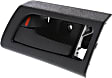 Rear, Driver Side Black Interior Door Handle, Sedan