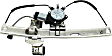 2006 Pontiac Grand Prix Base - Rear, Passenger Side Power Window Regulator, With Motor