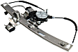 2006 Pontiac Grand Prix Base - Rear, Passenger Side Power Window Regulator, With Motor