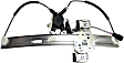 2006 Pontiac Grand Prix Base - Rear, Passenger Side Power Window Regulator, With Motor