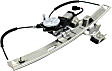2007 Pontiac Grand Prix - Rear, Driver Side Power Window Regulator, With Motor