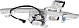 Rear, Driver Side Power Window Regulator, With Motor