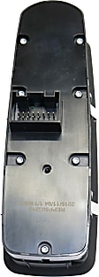 Front, Driver Side Window Switch, Black