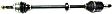 Front, Passenger Side Axle Assembly, FWD, Non-ABS, Automatic Transmission