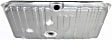 Fuel Tank, 17 Gallons / 64 Liters, With Lock Ring and 2 Vent Pipes, Without Filler Neck and Seal(s)