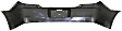 Rear Primed Bumper Cover, Sedan
