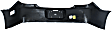 Rear Primed Bumper Cover, Sedan, CAPA CERTIFIED