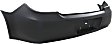 Rear Primed Bumper Cover, Coupe/Convertible