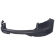 Rear Primed Bumper Cover, With Parking Aid Sensor Holes and Cam