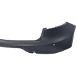 Rear Primed Bumper Cover, With Parking Aid Sensor Holes and Cam
