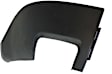 Rear, Driver Side Bumper End, Textured, 6 Cyl., 3.4L Engine