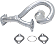 Firewall Side Catalytic Converter, 6 Cyl., 3.6L Eng, Federal EPA Standard, 46-State Legal (Cannot Ship To or Be installed in vehicles Originally Purchased In CA, CO, NY or ME), 24 In. Overall Length