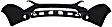 Front, Upper Primed Bumper Cover, 6 Cyl., 3.6L Engine
