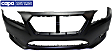 Front Primed Bumper Cover CAPA Certified