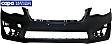 2015 Subaru Impreza - Front Primed Bumper Cover, CAPA Certified
