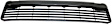 Front Bumper Grille, Black, Base Model, 4 Cyl., 2.4L Engine, CAPA Certified