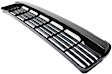 Front Bumper Grille, Black, Base Model, 4 Cyl., 2.4L Engine, CAPA Certified