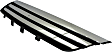 Grille, Chrome Shell with Painted Black Insert, 6 Cyl., 3.6L Engine