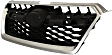 Grille, Silver Shell with Black Insert, 4 Cyl., 2.0L Engine