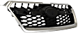 Grille, Silver Shell with Black Insert, 4 Cyl., 2.0L Engine