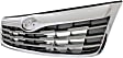 Grille, Chrome Shell with Painted Silver Insert, 4 Cyl., 2.5L Engine