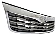 Grille, Chrome Shell with Painted Silver Insert, 4 Cyl., 2.5L Engine