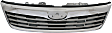 Grille, Chrome Shell with Painted Silver Insert, 4 Cyl., 2.5L Engine