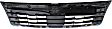 Grille, Chrome Shell with Painted Silver Insert, 4 Cyl., 2.5L Engine
