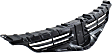 Upper Grille Assembly, Textured Black Shell and Insert, Base Model, 4 Cyl., 2.5L Engine