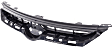 Upper Grille Assembly, Textured Black Shell and Insert, Base Model, 4 Cyl., 2.5L Engine