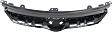 Upper Grille Assembly, Textured Black Shell and Insert, Base Model, 4 Cyl., 2.5L Engine