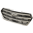 2017 Subaru Outback - Grille, Painted Silver Shell with Gray Insert, CAPA Certified