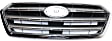 2015-2017 Subaru Legacy - Upper Grille Assembly, Painted Silver Shell with Gray Insert