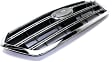 2015-2017 Subaru Legacy - Upper Grille Assembly, Painted Silver Shell with Gray Insert