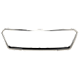 Grille Trim, Center, Chrome, CAPA Certified