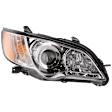 Passenger Side Headlight, with Bulb, Halogen, Clear Lens