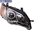 Passenger Side Headlight, with Bulb, Halogen, Clear Lens, CAPA Certified