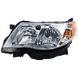 2009-2013 Subaru Forester - Driver Side Headlight, with Bulb, Halogen, Clear Lens, 4 Cyl., 2.5L Engine