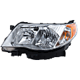 2009-2013 Subaru Forester - Driver Side Headlight, with Bulb, Halogen, Clear Lens, 4 Cyl., 2.5L Engine