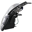 Passenger Side Headlight, with Bulb, Halogen, Clear Lens