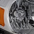 Passenger Side Headlight, without Bulb, Halogen, Clear Lens