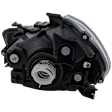 Passenger Side Headlight, without Bulb, Halogen, Clear Lens