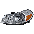 Driver Side Headlight, without Bulb, Halogen, Clear Lens